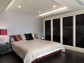 126平现代时尚美宅现代卧室装修图片