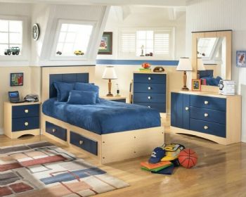 最新宜家风格儿童房设计简约儿童房装修图片