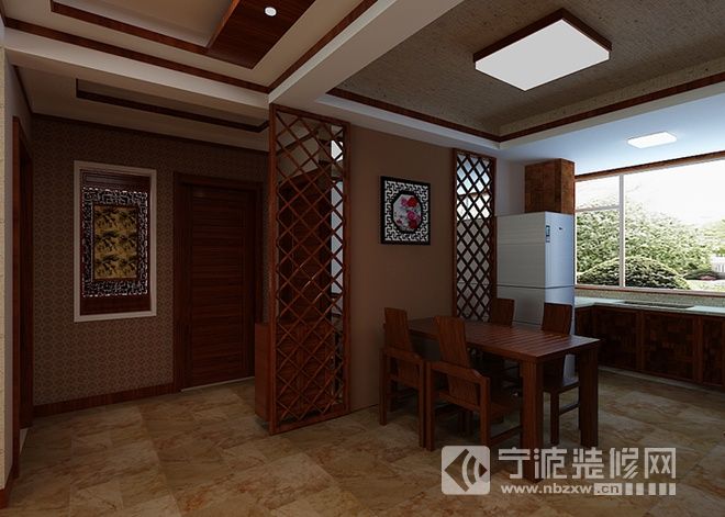 中式餐厅装修图片