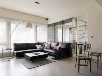 150平现代时尚休闲公寓现代客厅装修图片
