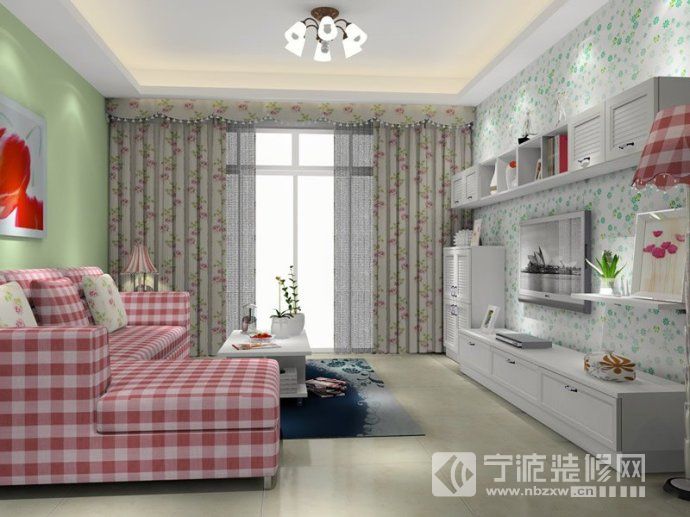 现代客厅装修图片