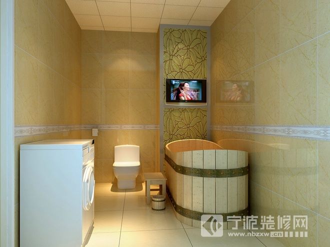 现代卫生间装修图片