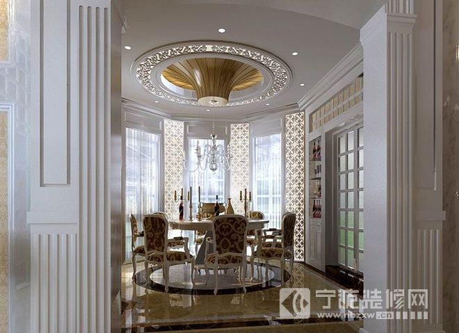 欧式餐厅装修图片