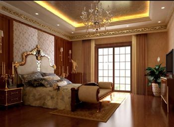 253平米欧式豪宅欧式卧室装修图片