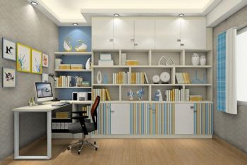 最新小户型书房精彩设计方案现代书房装修图片