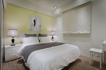 103平美式乡村清新美家现代卧室装修图片