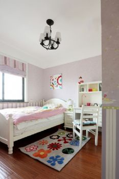 青林湾115平米美式小三居美式儿童房装修图片