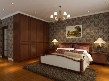 世纪城143平米简欧风欧式卧室装修图片