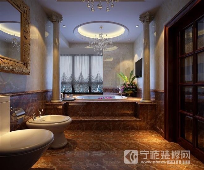 欧式卫生间装修图片