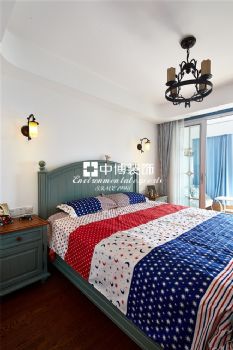 春江花城地中海卧室装修图片