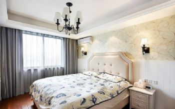 天沁家园美式卧室装修图片