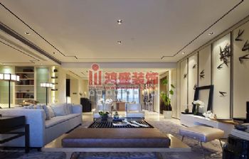 中海阳光玫瑰园1现代客厅装修图片
