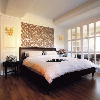 海景华庭别墅美式卧室装修图片