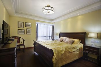 格兰云天二期中式卧室装修图片