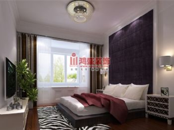 塞纳丽景 2中式卧室装修图片