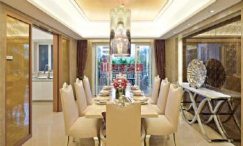中海雍城世家 3欧式餐厅装修图片