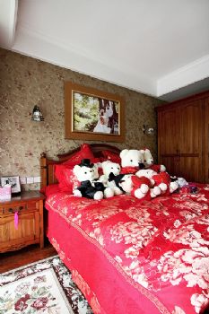 青林湾美式卧室装修图片