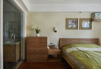 青林湾中式卧室装修图片
