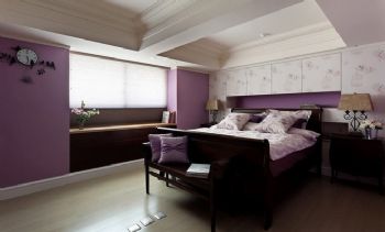 青林湾美式卧室装修图片
