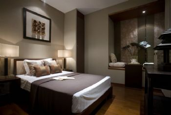 黄山豪庭中式卧室装修图片