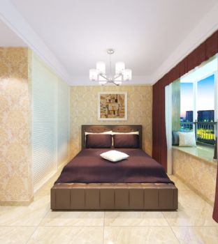 116平米经典现代装修案例现代卧室装修图片