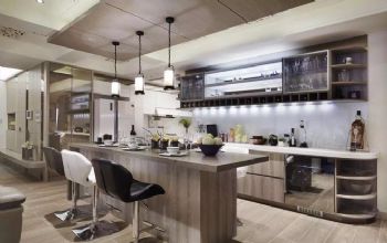 现代风格休闲度假别墅设计欣赏现代厨房装修图片