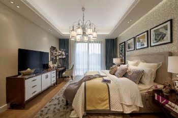 海尚国际现代卧室装修图片