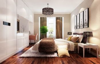 现代风格小户型设计欣赏现代卧室装修图片