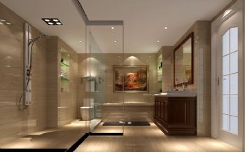 270平米奢华别墅设计欣赏欧式卫生间装修图片