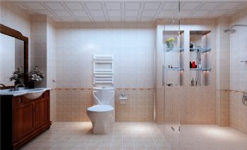 简欧四居设计效果图欧式卫生间装修图片