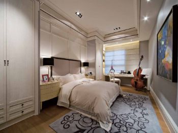 欧式风格四居室装修案例欧式卧室装修图片