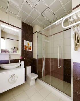 现代风格样板间设计案例现代卫生间装修图片