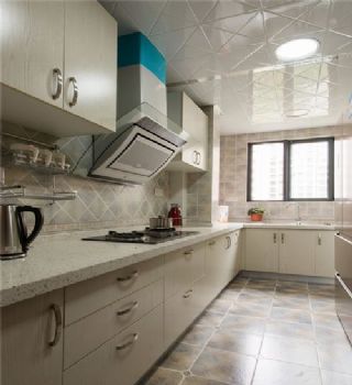 新中式四居装修效果图中式风格厨房