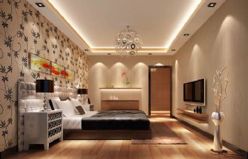 现代风格大户型装修案例现代卧室装修图片