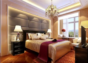 中海国际社区欧式卧室装修图片