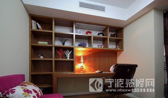 简约书房装修图片