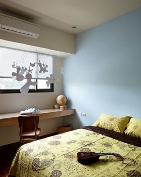 150平现代风大户型装修效果图现代卧室装修图片