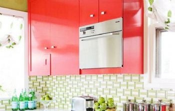 鲜活色彩搭配厨房设计图片现代厨房装修图片