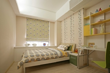 94平米现代风格二居室设计图片现代卧室装修图片