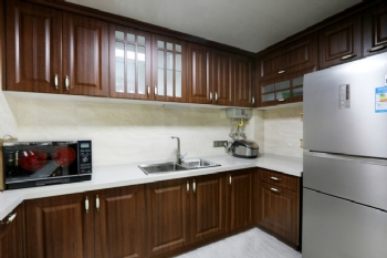 118平演绎中东异域装修案例中式厨房装修图片