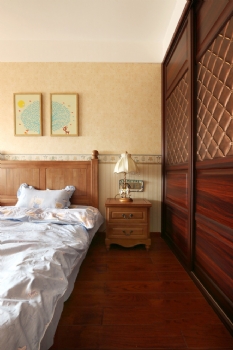 118平演绎中东异域装修案例中式卧室装修图片