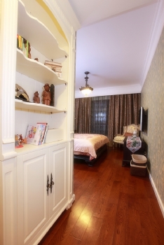 83平中式风格温馨装修案例欣赏欧式卧室装修图片