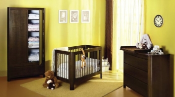 2015美美婴儿房温馨设计案例田园儿童房装修图片