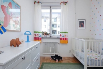 2015美美婴儿房温馨设计案例田园风格儿童房
