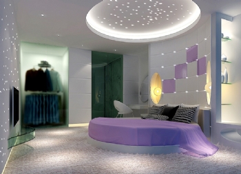 创新新现代元素设计现代卧室装修图片