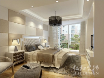 铂翠湾欧式设计欧式卧室装修图片