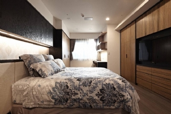 145平现代风打造时尚雅居现代卧室装修图片