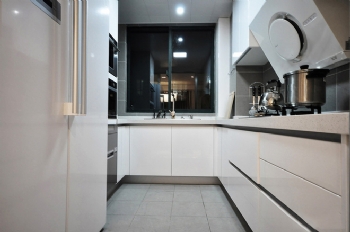 118平现代新中式三居装修效果图中式厨房装修图片