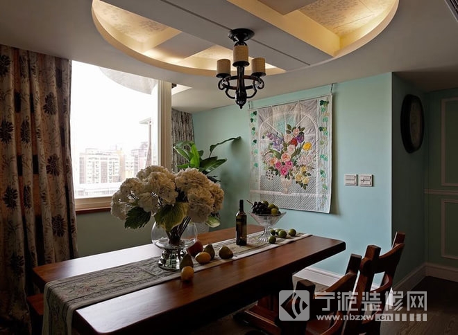 美式餐厅装修图片