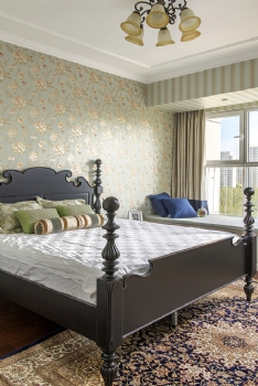 100平现代风案例欣赏现代卧室装修图片